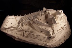 Ein Modell des Dillenburger Schlosses