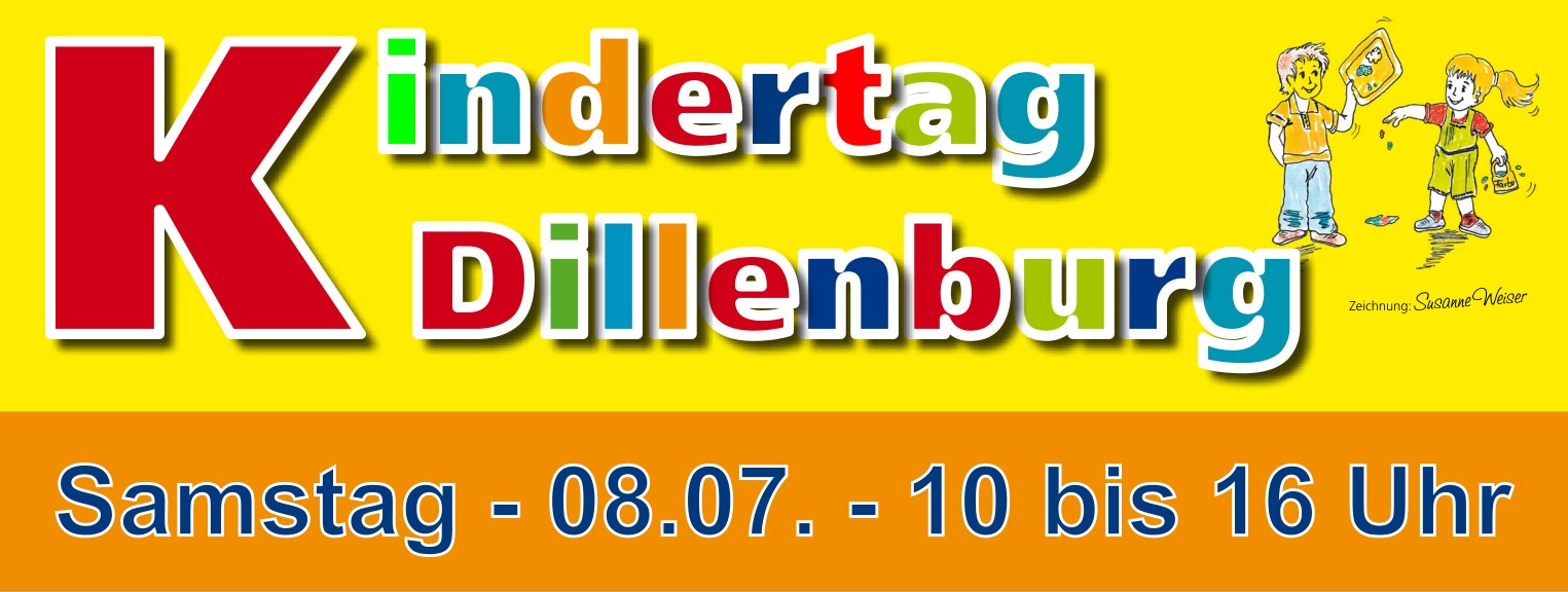 Kindertag in Dillenburg am 08.07.23. Das Bild dient auch als Navigationselement und führt zum gesamten Artikel