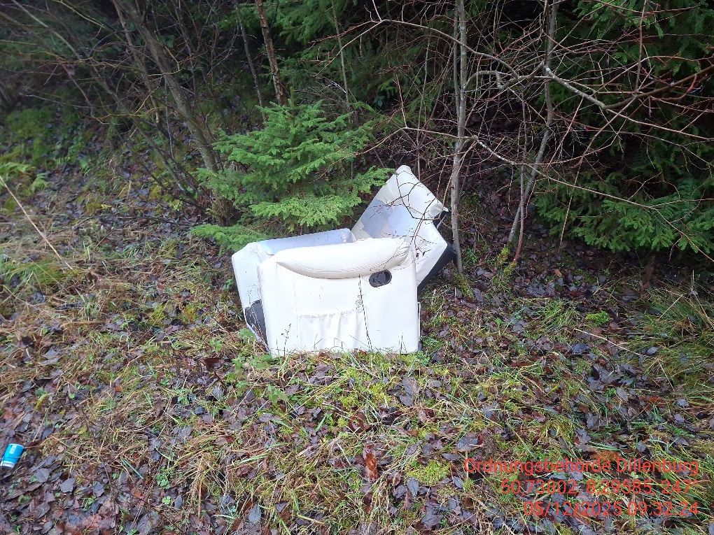 Illegale Müllablagerung