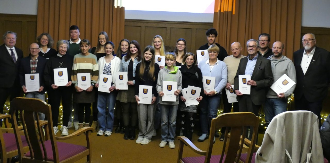 Sportlerehrung. Mit Klick aufs Bild geht´s zum ganzen Artikel