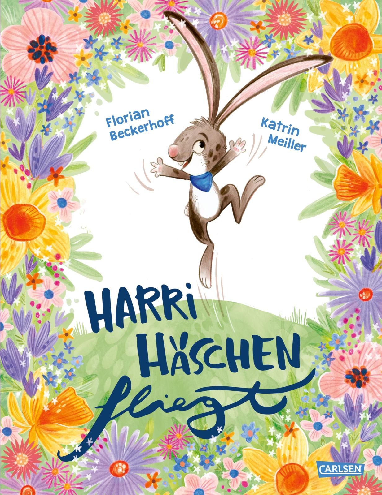 Cover des Buches Harri Häschen fliegt ©Carlsen Verlag. Mit Klick aufs Bild geht´s zum ganzen Artikel.