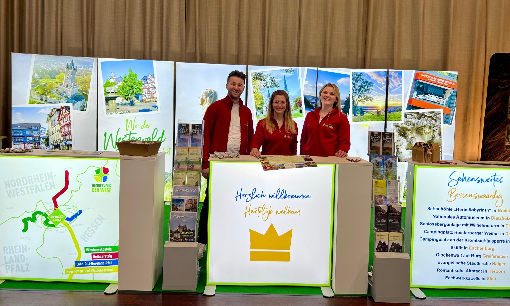 Stand der IKZ auf der Messe in Saarbrücken. Mit Klick aufs Bild geht´s zum ganzen Artikel