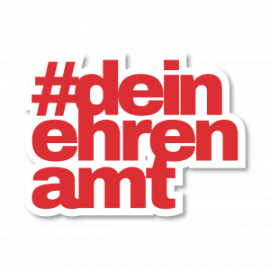 Logo #dein ehrenamt. Mit Klick aufs Bild geht´s zum Artikel.