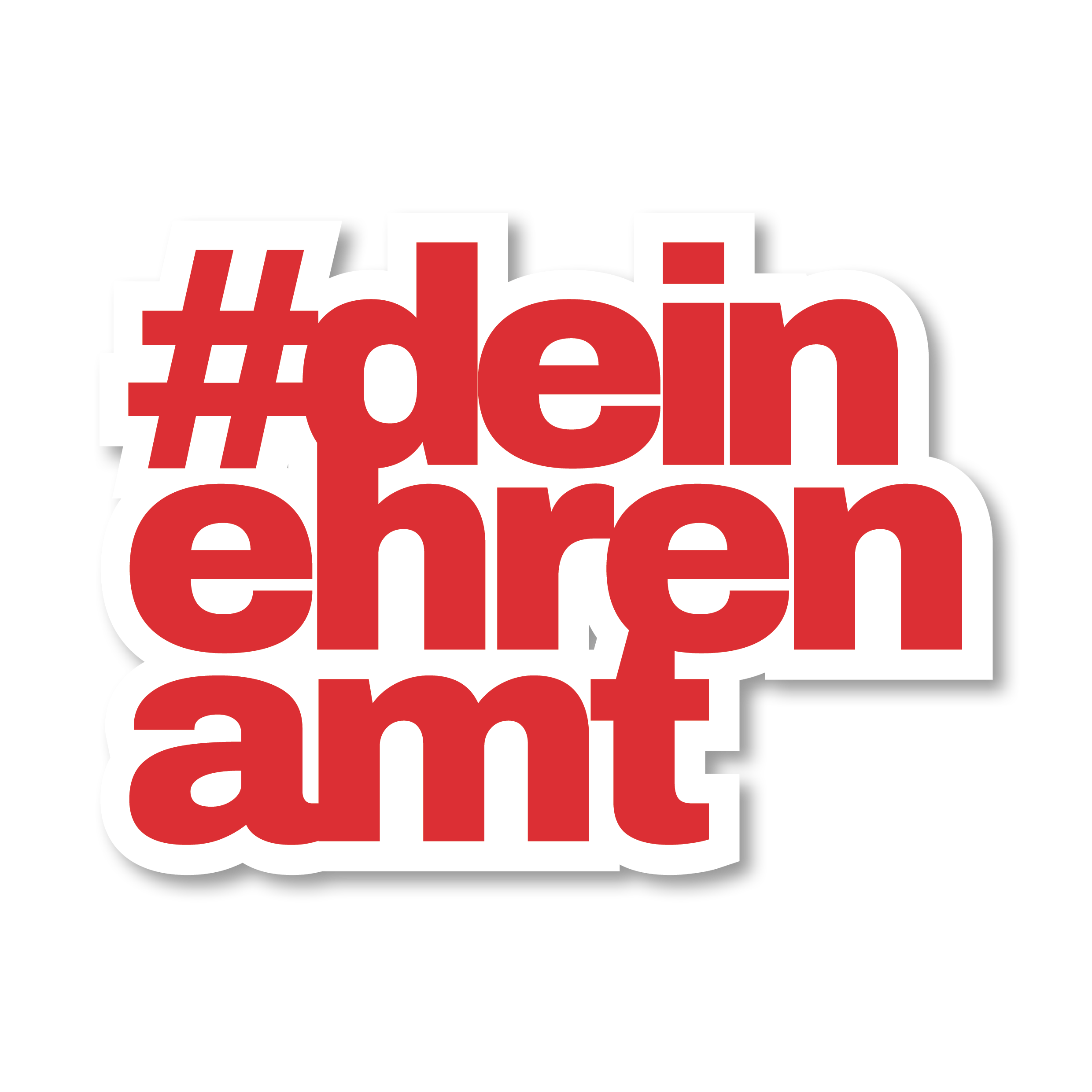 Logo #dein ehrenamt. Mit Klick aufs Bild geht´s zum Artikel.