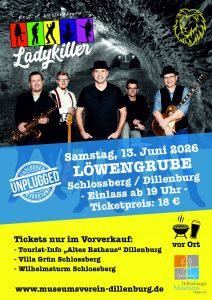 Hinweis auf das Konzert "Ladykiller" in der Löwengrube. Mit Klick aufs Bild geht´s zum ganzen Artikel