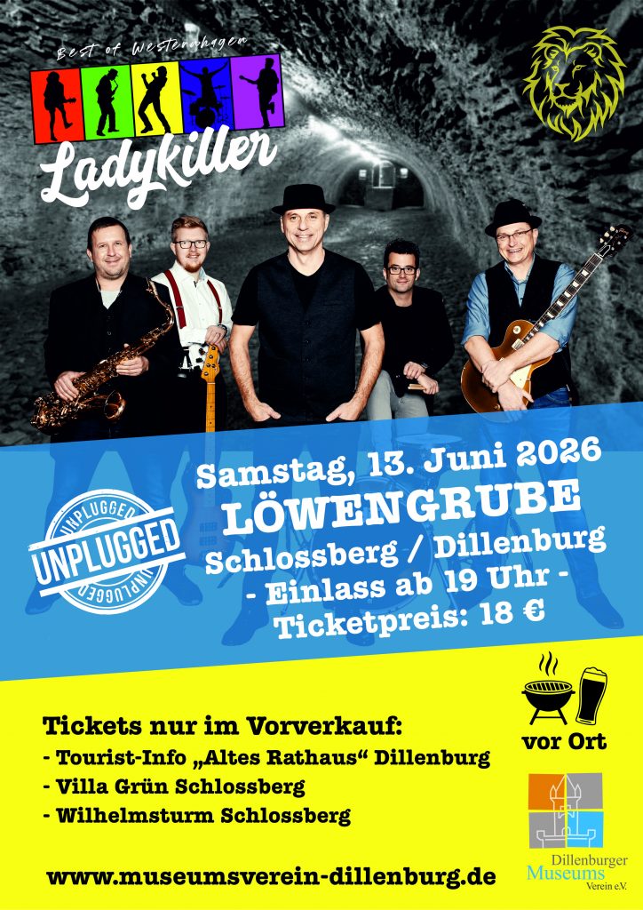 Hinweis auf das Konzert "Ladykiller" in der Löwengrube. Mit Klick aufs Bild geht´s zum ganzen Artikel