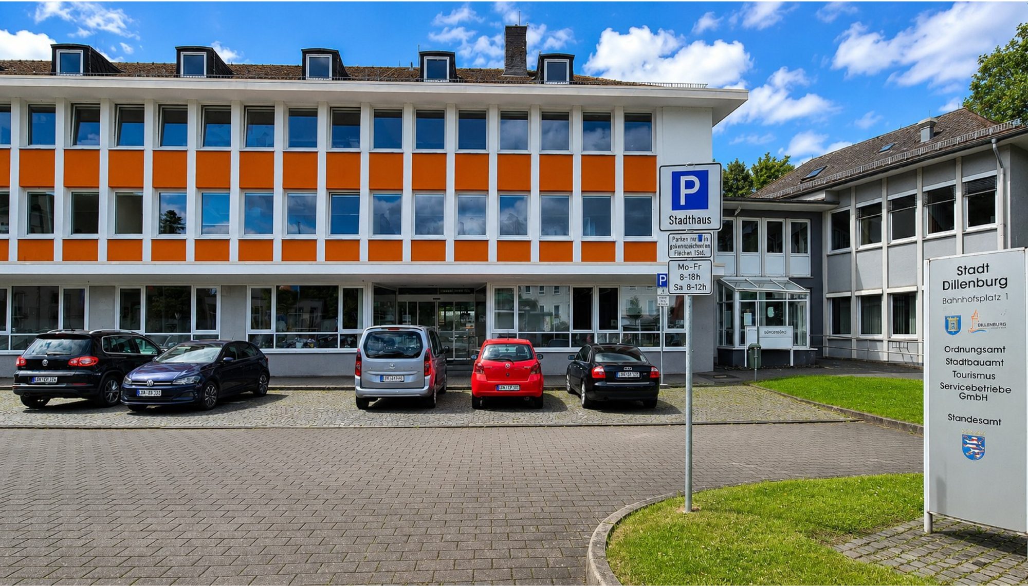 Das Gebäude Stadthaus/Herefordhaus. Mit Klick aufs Bild geht´s zum Artikel.