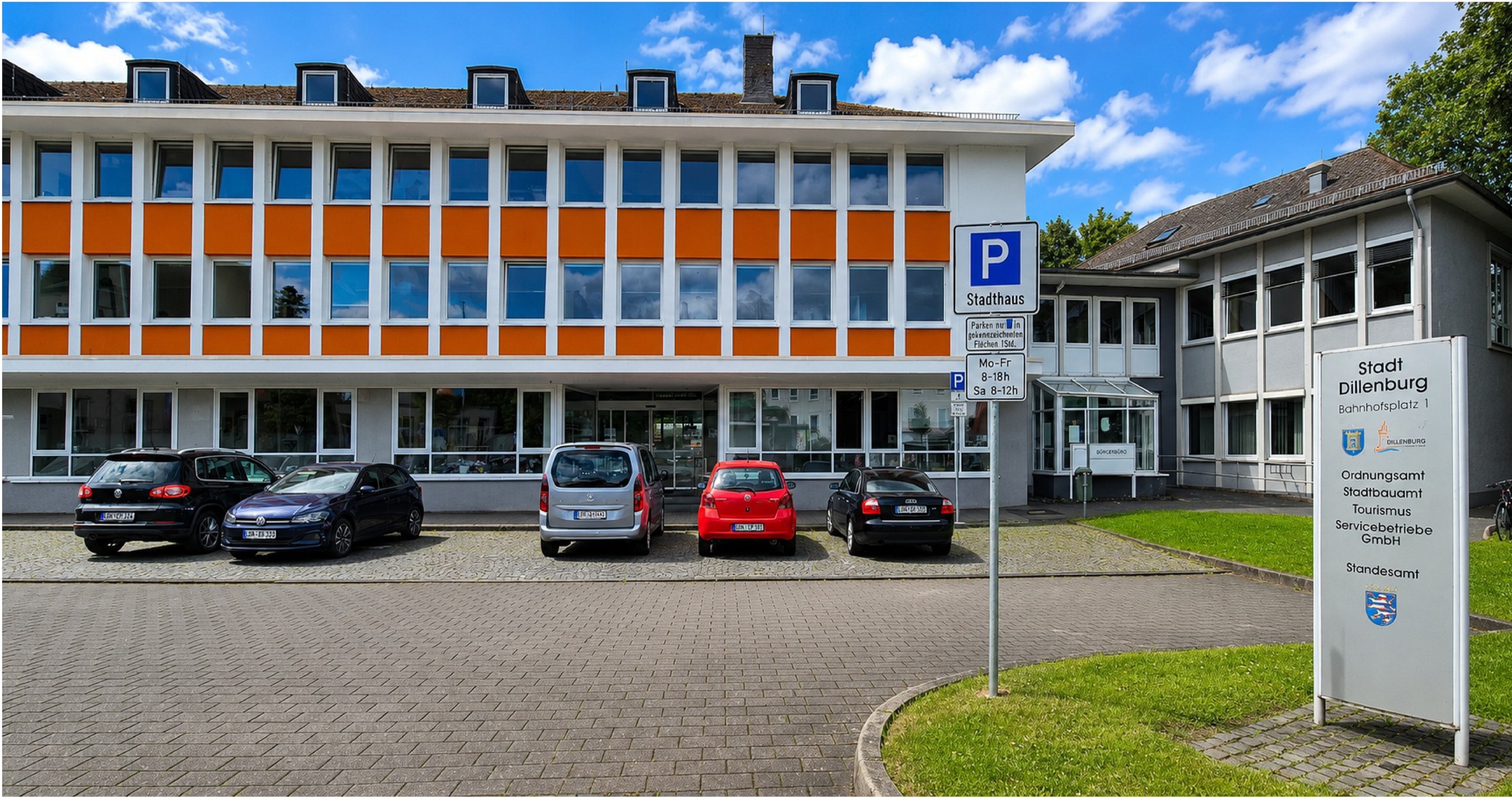 Das Gebäude Stadthaus/Herefordhaus. Mit Klick aufs Bild geht´s zum Artikel.